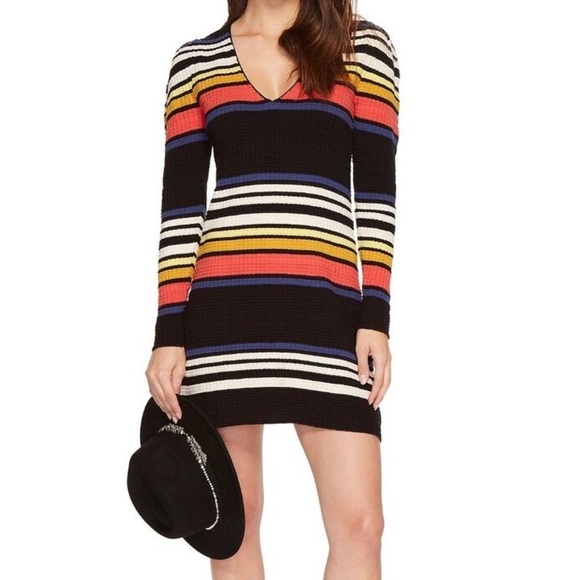 Free People Gidget Sweater Mini Dress - Small - Picture 1 of 10